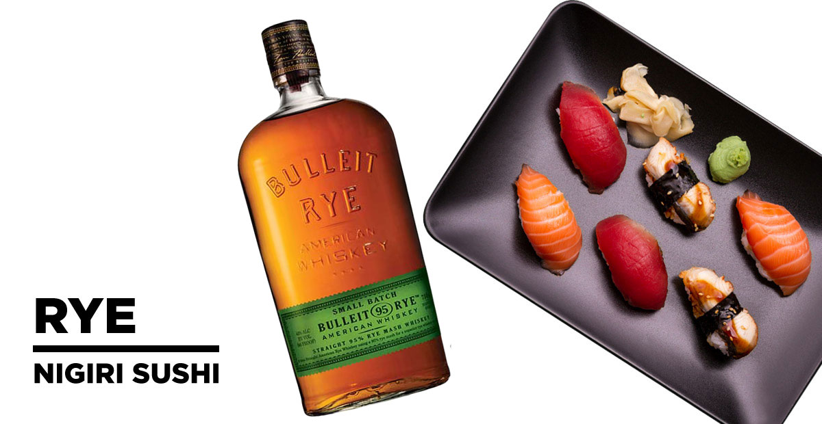 3. Rye + Nigiri Sushi