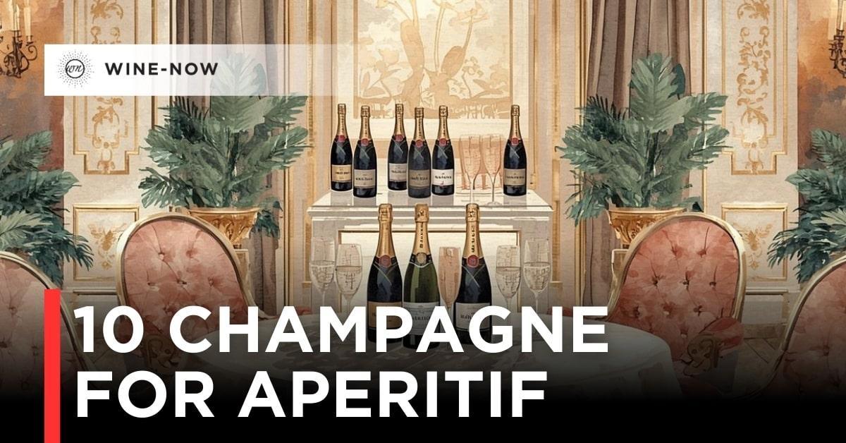 10 Champagnes สำหรับดื่มก่อนมื้ออาหาร