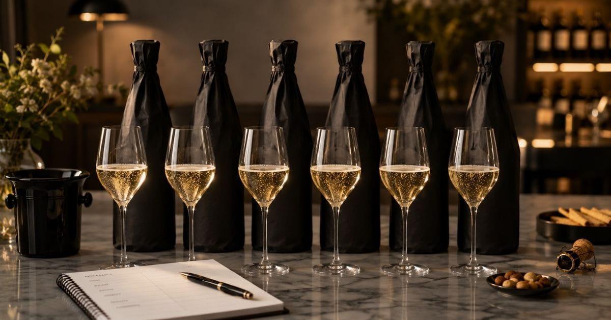 Champagne อาจไม่ได้ถูกเลือกเสมอไป ใน Blind Tasting