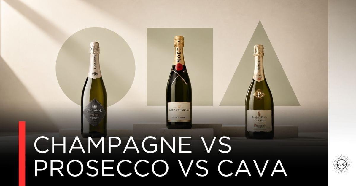Champagne vs Prosecco vs Cava: วิธีเลือกสปาร์คกลิงให้ถูกงาน