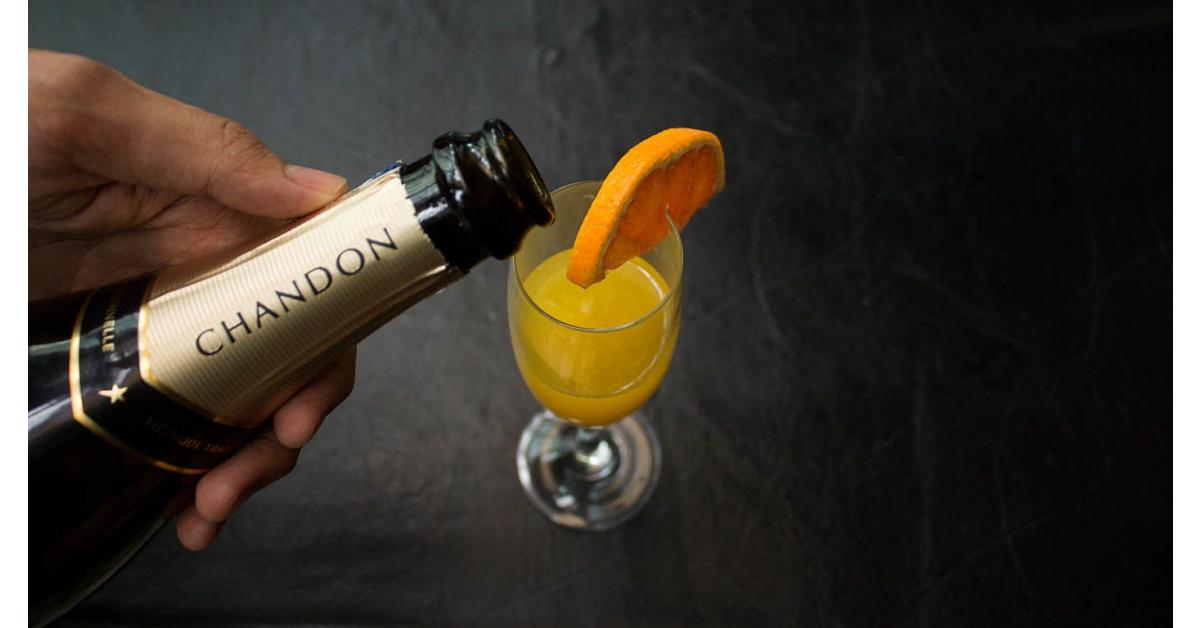 Chandon Cocktail : Brunch With Mimosa
