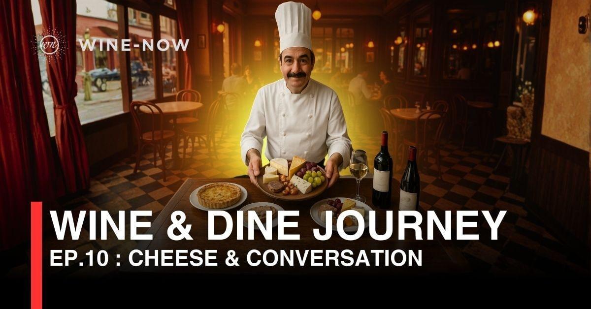 Wine & Dine Journey EP.10 : Cheese & Conversation – เมื่อความมันของชีสพบจังหวะของไวน์ที่สมดุล