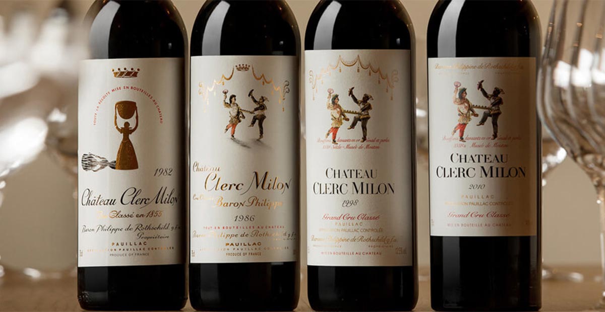 Chateau Clearc Milon Label
