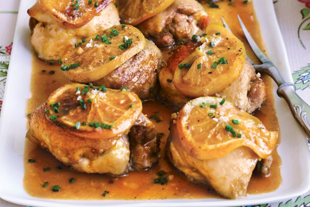 Spiced orange roast chicken Spiced orange roast chicken