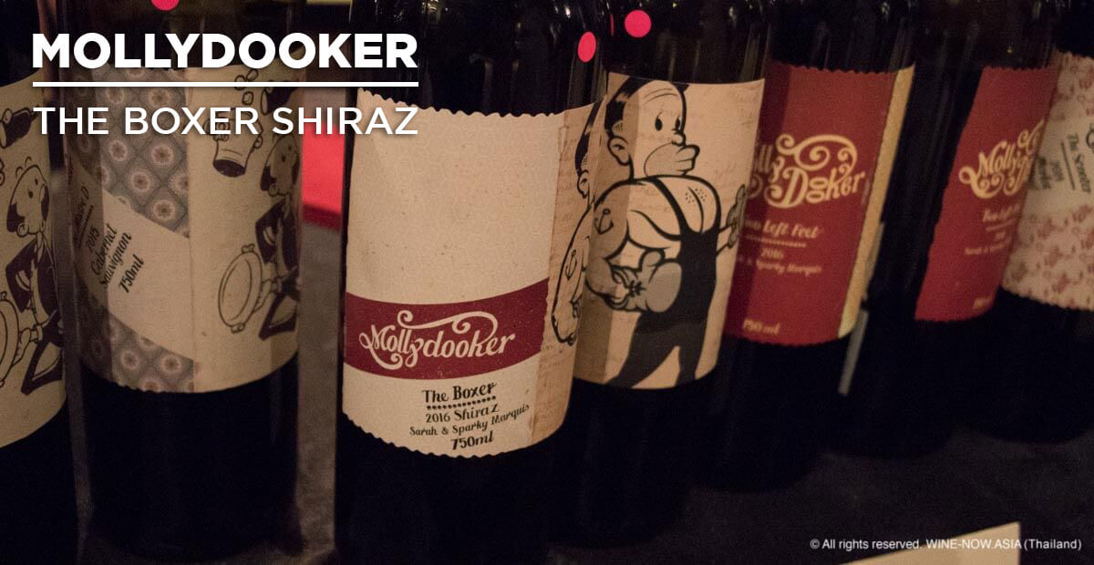 MOLLYDOOKER 'THE BOXER' SHIRAZ