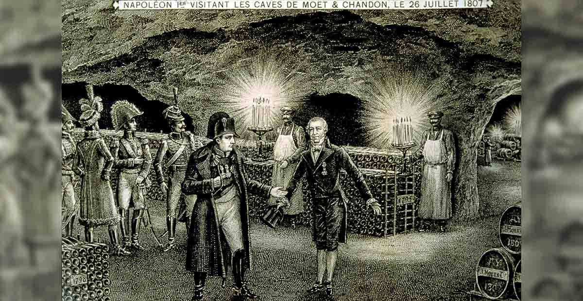 Napoléon Bonaparte and Jean-Remy Moët