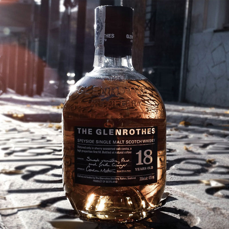 THE GLENROTHES 18 YEARS OLD THE GLENROTHES 18 YEARS OLD