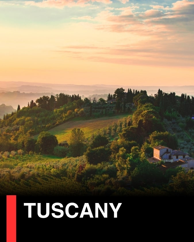 Italian wine region - Tuscany