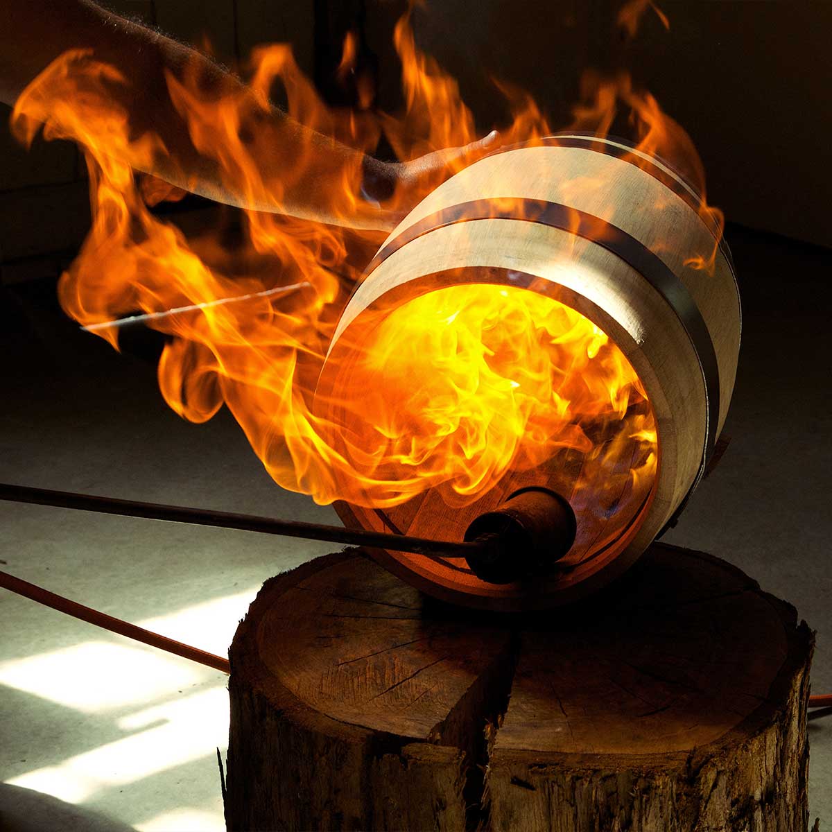 Charring cask