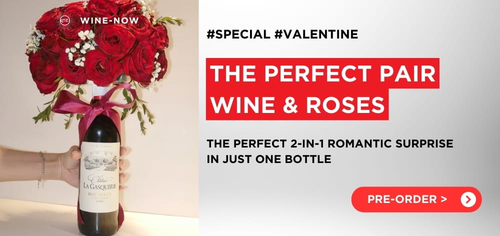 The Perfect Pair: Wine & Roses