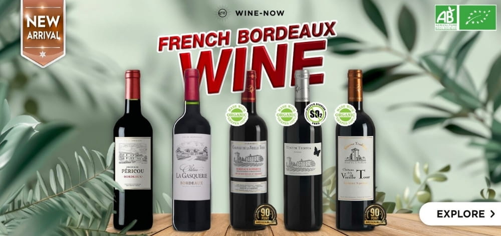 New arrival! Bordeaux wine