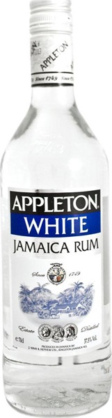 Appleton Estate  White Jamaica Rum (750 ml)