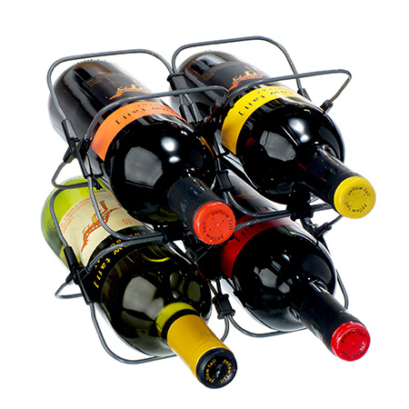 Metrokane  Houdini Wine Rack - 4 Bottles