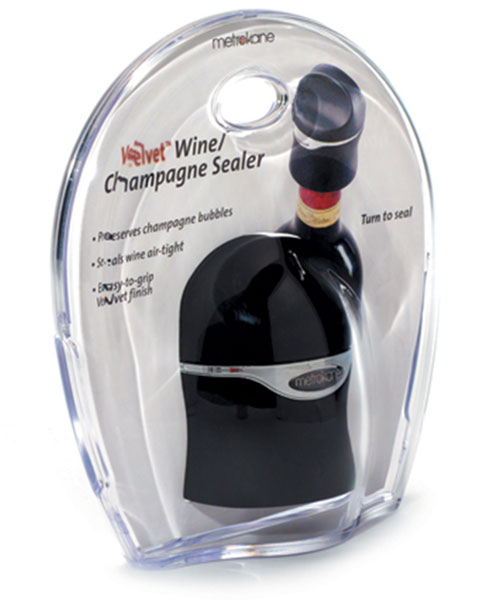 Metrokane  Velvet Wine/Champagne Sealer