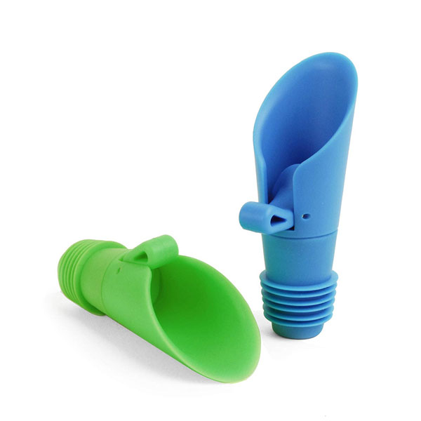 Metrokane  Rabbit Flipper Pourer/ Stoppers - Set Of 2 (Assorted Colors)