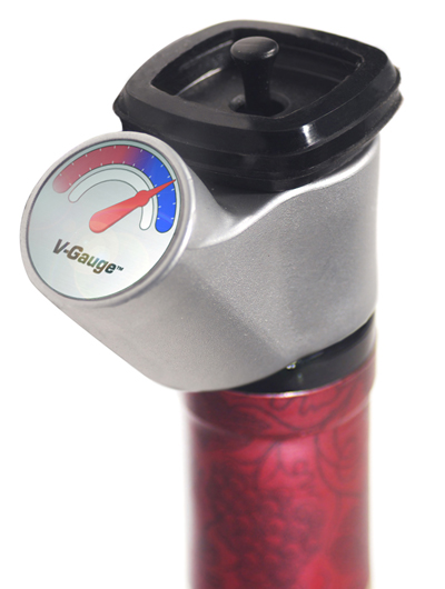 Metrokane  V-Gauge Stoppers - Set Of 2