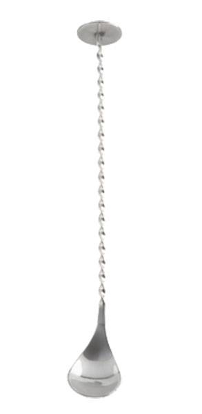 Jiggers  Bar Spoon with Twisted Stem & Dime End