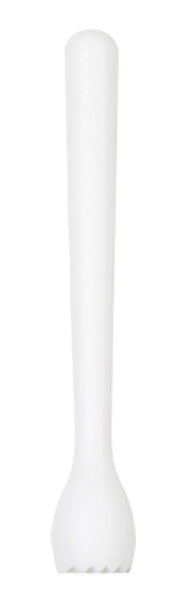 Jiggers  Muddler, White with mesh end