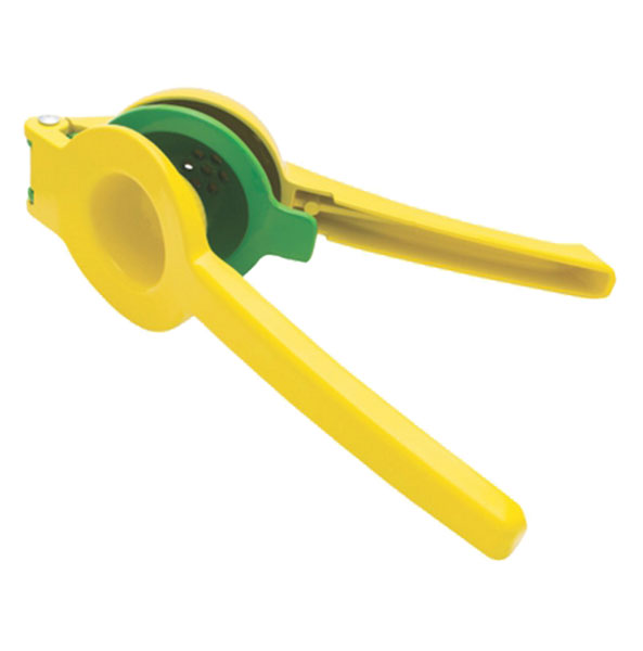 Jiggers  Clam Citrus Squeezer, Yellow/Green