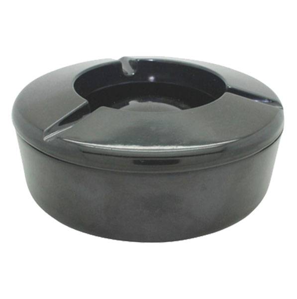 Jiggers  Black Windproof Ashtray (Melamine)