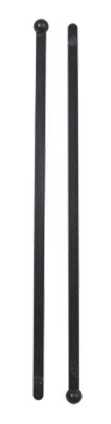 Jiggers  Black 7.5" Flat Ball End Stirrer  (1000 piece per box)