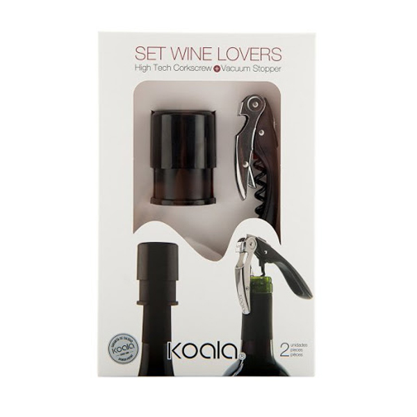 Koala  Set Wine Lovers - Black