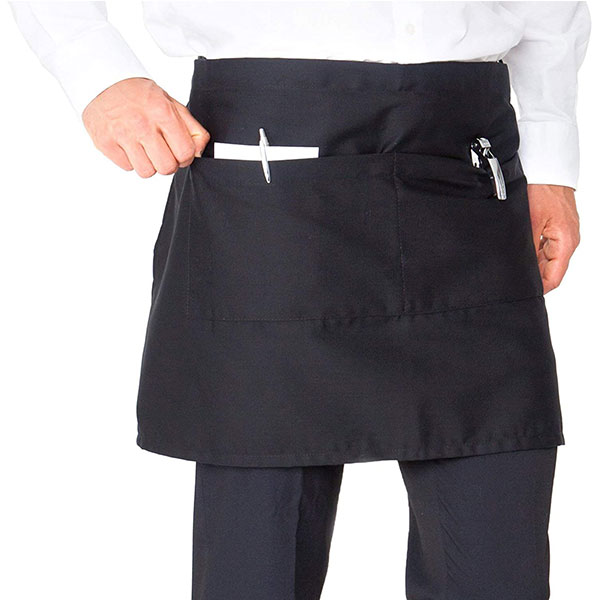 Koala  Apron Short - Black
