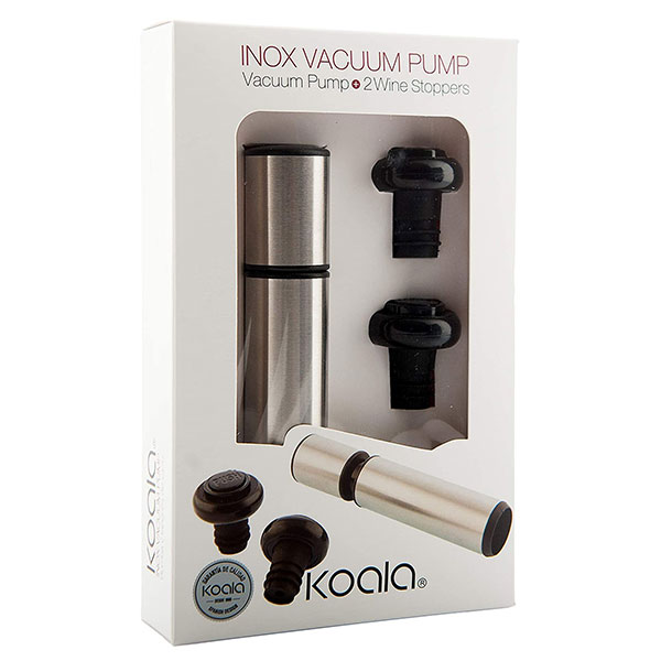 Koala  Vacuum Pump & 2 Stoppers