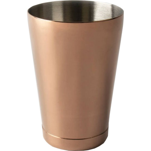 The 4 Barmen  Weighted Boston Shaker Can (Mirrored Bronze) (500 ml)