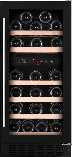 Temptech  Collection Classic Dual Zone 32 Bottle (Black)