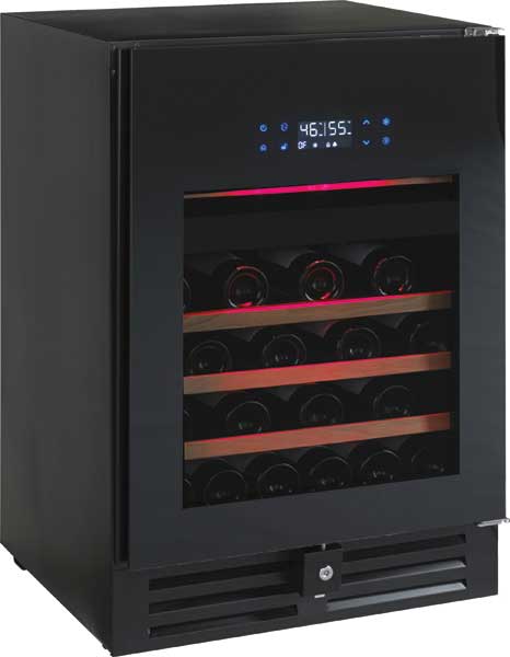 Temptech  Collection Elegance Dual Zone 46 Bottle (Black)