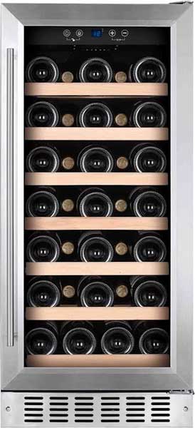 Temptech  Collection Classic Single Zone 34 Bottle (Steel)