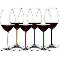 Riedel Fatto a Mano Value The Old World Syrah glassValue Gift Pack (Pack 6 piece) (Glassware)