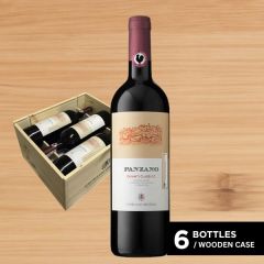 Castelli del Grevepesa  Panzano Gran Selezione Chianti Classico DOCG Gran Selezione (Wooden Case) (6 Bottles in Case)