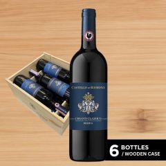 Castelli del Grevepesa  Castello Di Bibbione Riserva Chianti Classico DOCG (Wooden Case) (6 Bottles in Case)