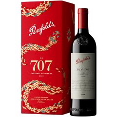 Penfolds Bin 707 Cabernet Sauvignon 2022 Limited Relese Lunar New Year Snake Edition Gift Box