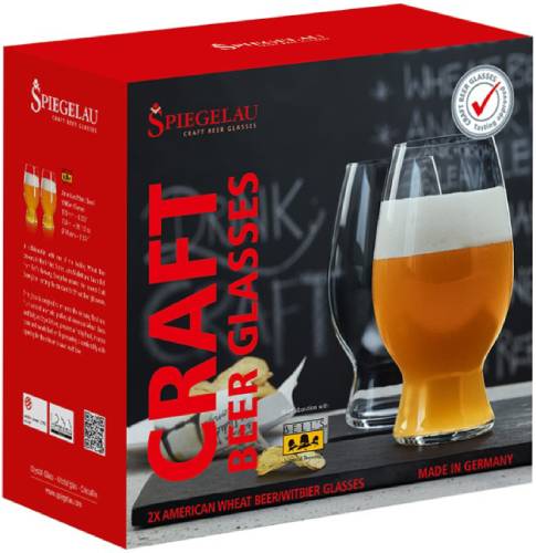 Spiegelau  Craft Beer American Wheat Beer Glass Set of 2