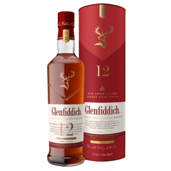 Glenfiddich Sherry Cask Finish 12 Years Old (700 ml)