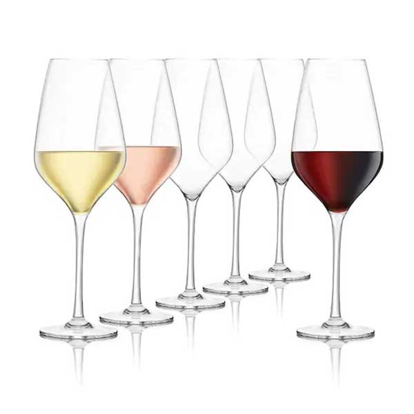 Final Touch  Durashield Wine Glasses (Set of 6)