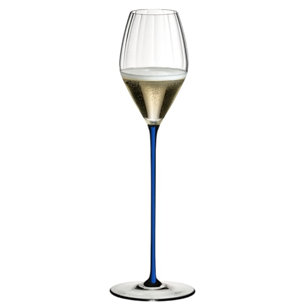 Riedel High Performance Champagne Glass Dark Blue
