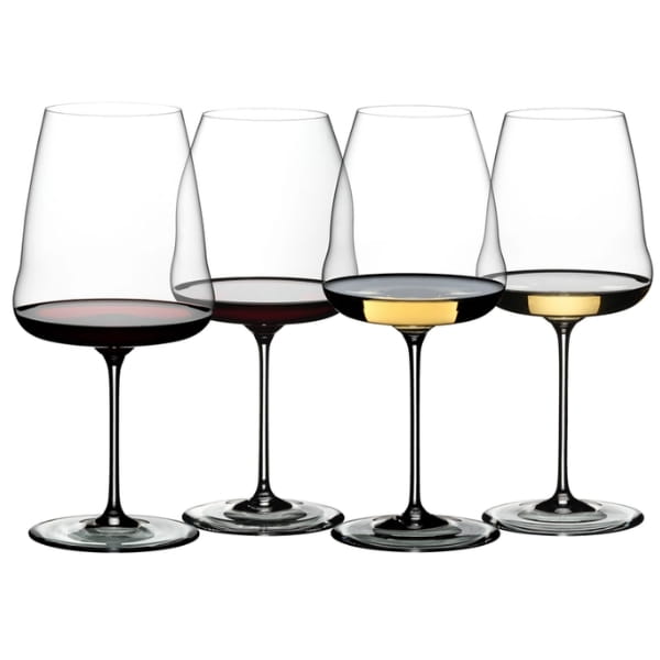 Riedel winewings (2020): Tasting (Set 4) (Cabernet/Merlot, Pinot Noir,Sauvignon Blanc, Chardonnay)