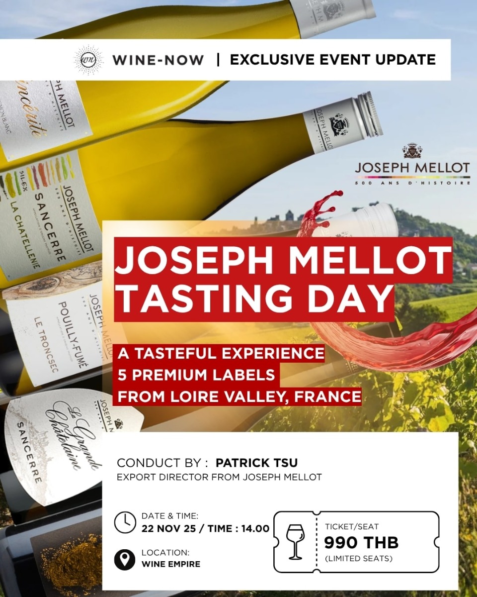 Joseph Mellot Tasting Day @Wine Empire (22 NOVEMBER 2025)