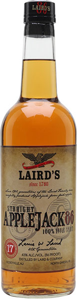 Laird's  86 Proof Straight Applejack (750 ml)