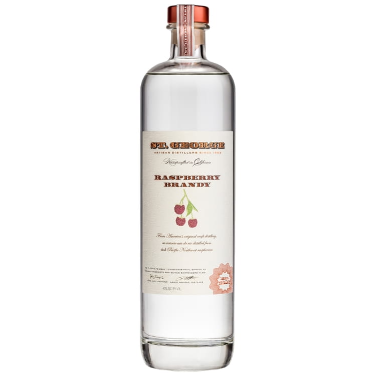 St. George Raspberry Brandy Eau de Vie (2019) (750 ml)