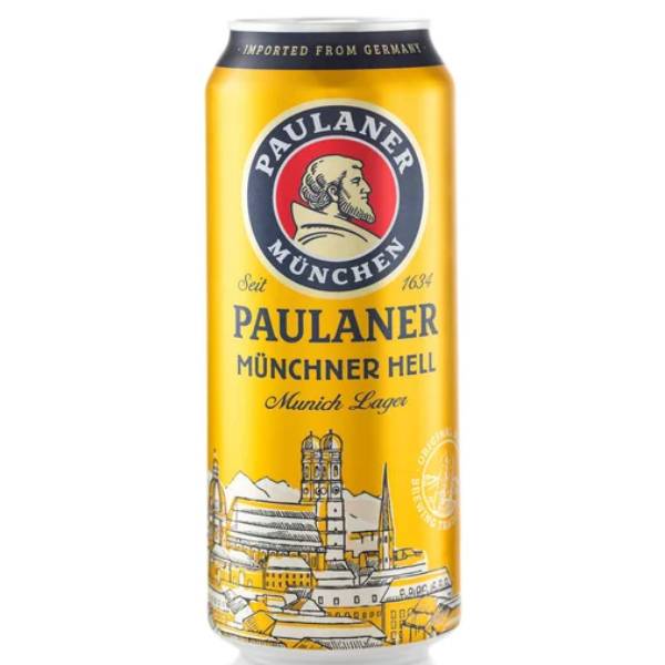 Paulaner  Original Munchner Hell CAN 500ml x 24