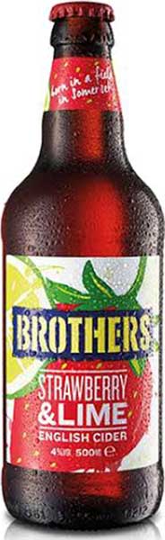 Brothers Cider  Strawberry&Lime  500ml x 12