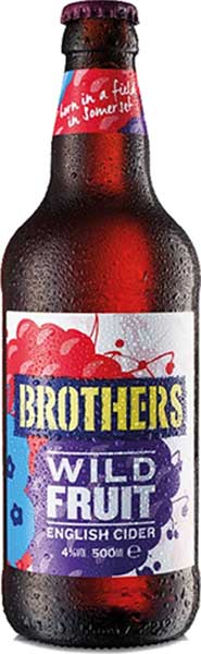 Brothers Cider  Wild Fruit  500ml x 12