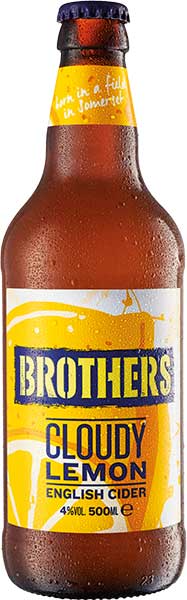 Brothers Cider  Cloudy Lemon  500ml x 12