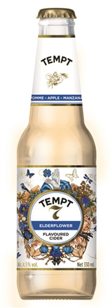 Tempt  Cider No. 7 Elderflower  330ml x 24