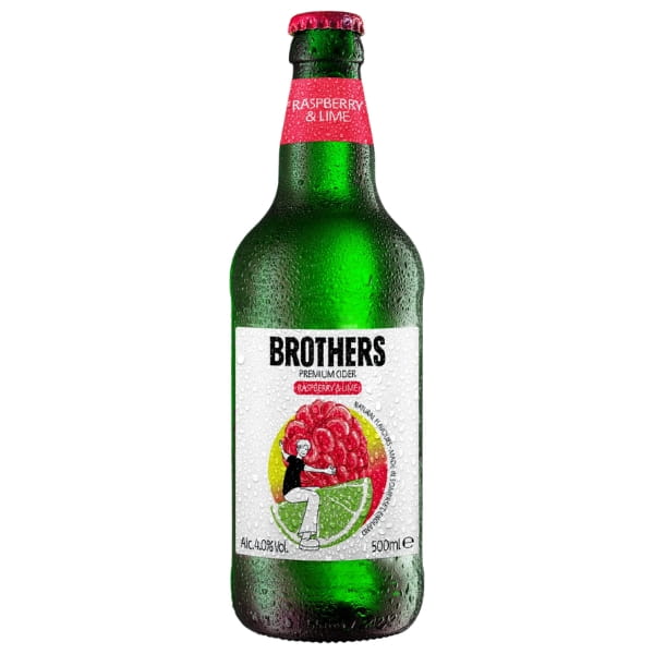 Brothers Cider Raspberry& Lime 500ml x 12